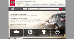 Desktop Screenshot of clearlakenissanparts.com